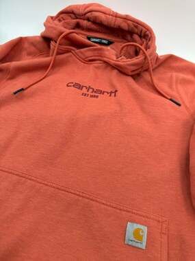 Carhartt Force Women's Relaxed Fit Cowl-Neck Hoodie XXL (20) Orange